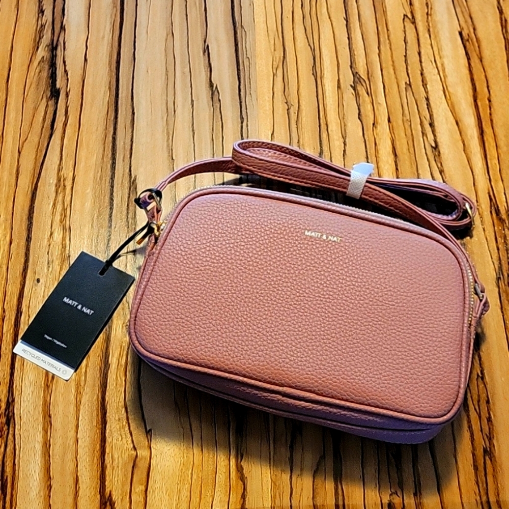 MATT & NAT PAIR Vegan Crossbody Bag - rose
